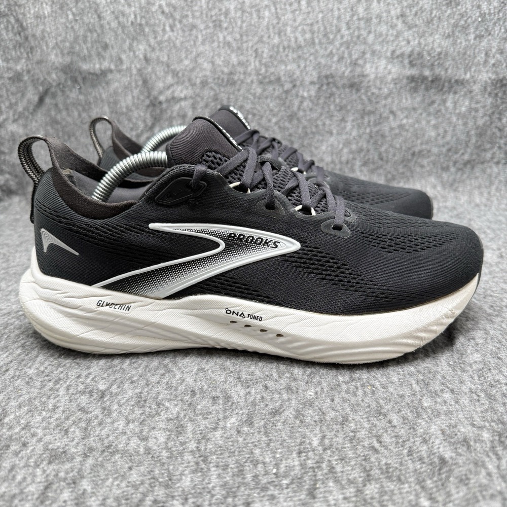 Brooks Glycerin 22 Mens Running Shoes Black White‎ Size 11 1204341B090 DNA Tuned